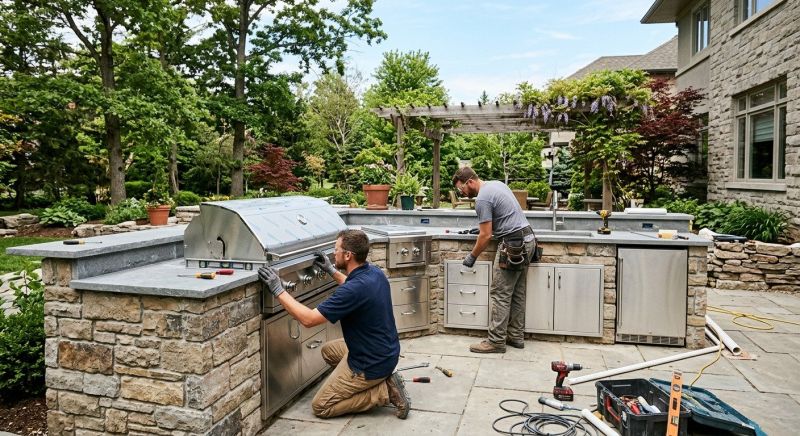 Outdoor Kitchen Construction in Santa Rosa, CA