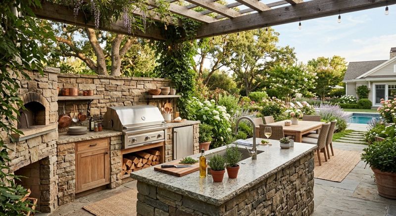 Outdoor Kitchen Construction in Charleston, SC
