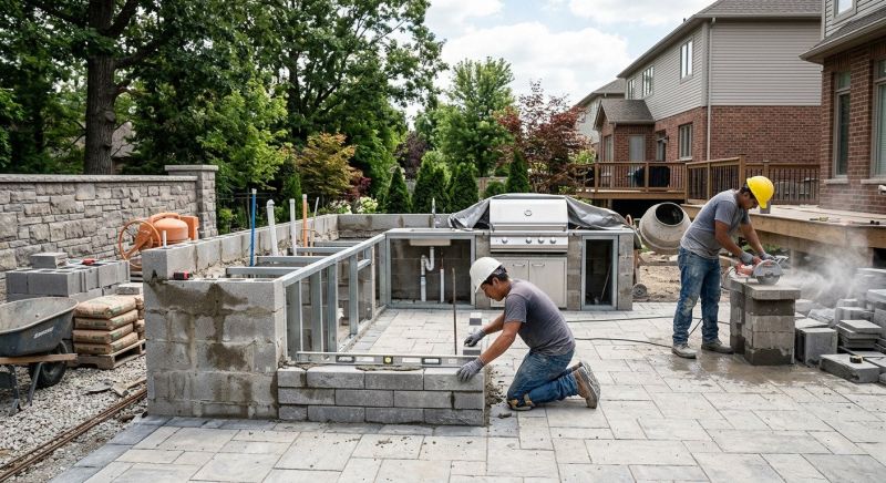 Outdoor Kitchen Installation in Santa Rosa, CA